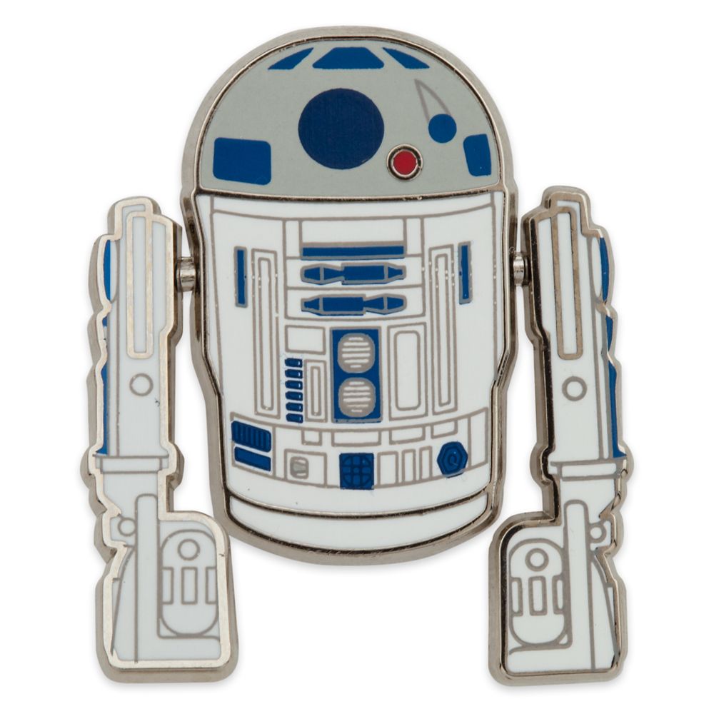 Star Wars R2-D2 & Porgs Pin and Lithograph Set Disney Limited Edition 2000 BNIB 