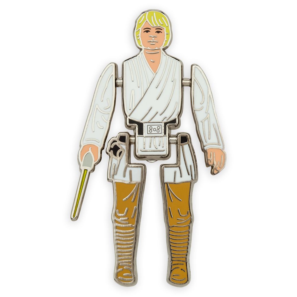 Luke Skywalker Action Figure Pin – Star Wars – Limited Release here now