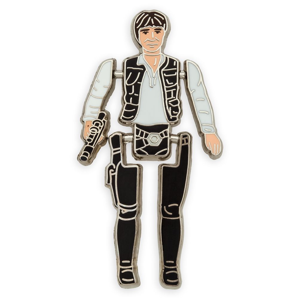 Han Solo Action Figure Pin – Star Wars – Limited Release has hit the shelves for purchase
