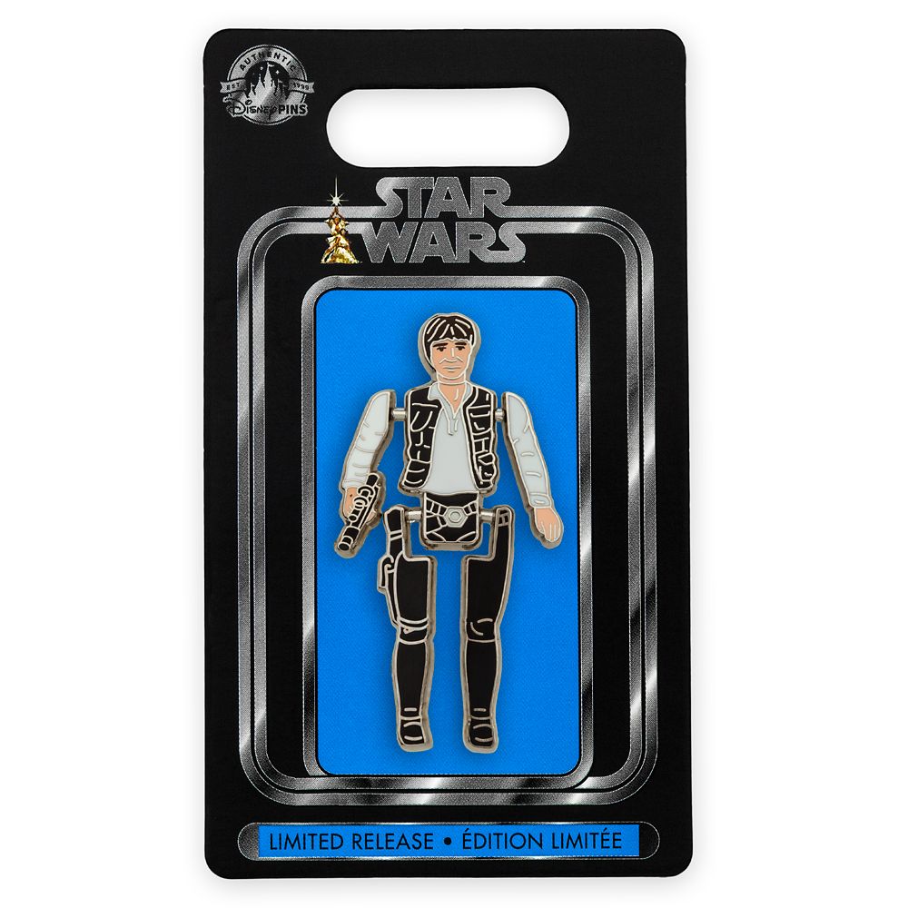 Han Solo Action Figure Pin – Star Wars – Limited Release