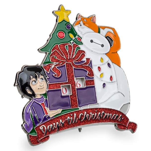Big Hero 6 Christmas Countdown Pin – Limited Release