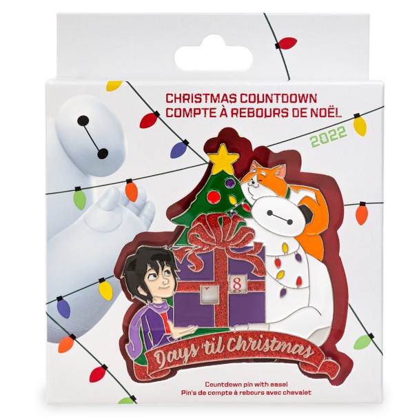 Big Hero 6 Christmas Countdown Pin – Limited Release
