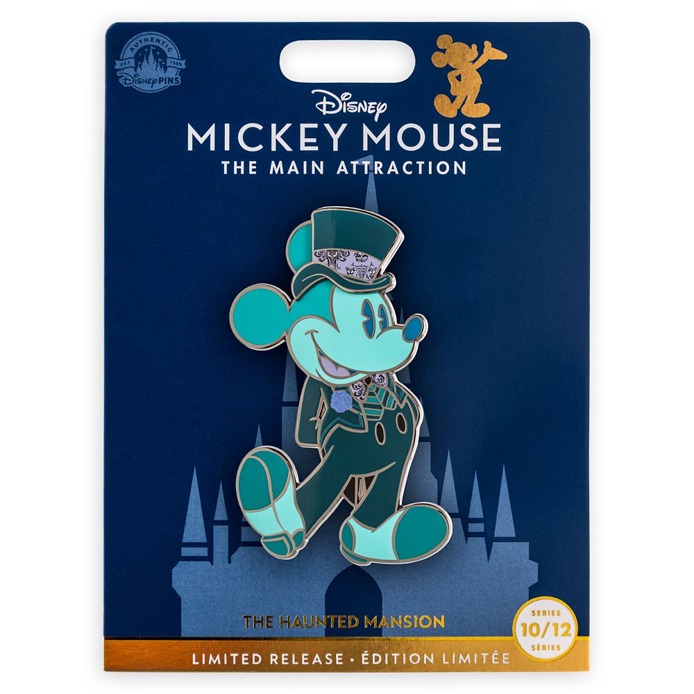 Mickey Mouse: The Main Attraction Pin – The Haunted Mansion – Limited Release