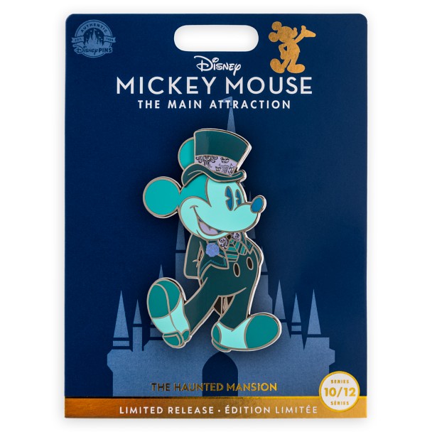 Mickey Mouse: The Main Attraction Pin – The Haunted Mansion – Limited Release