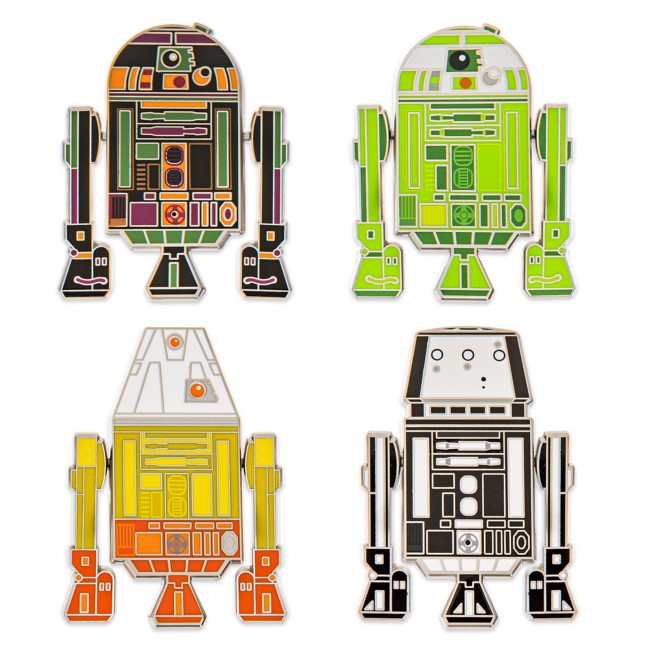 Star Wars Droid Pin Set – 4-Pc. – Limited Release