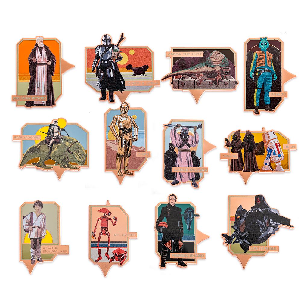 Star Wars Tatooine Mystery Pin Blind Pack – 2-Pc. – Limited Release – Buy Now