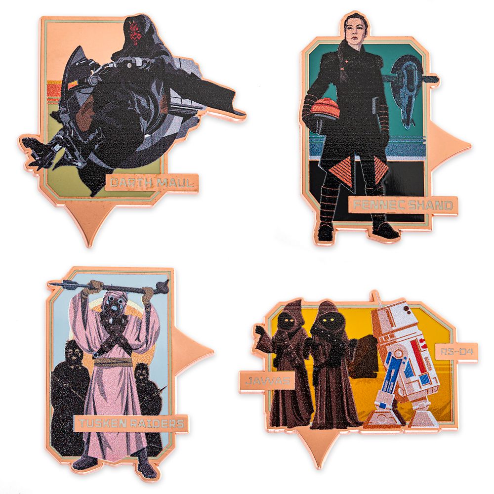 Star Wars Tatooine Mystery Pin Blind Pack – 2-Pc. – Limited Release