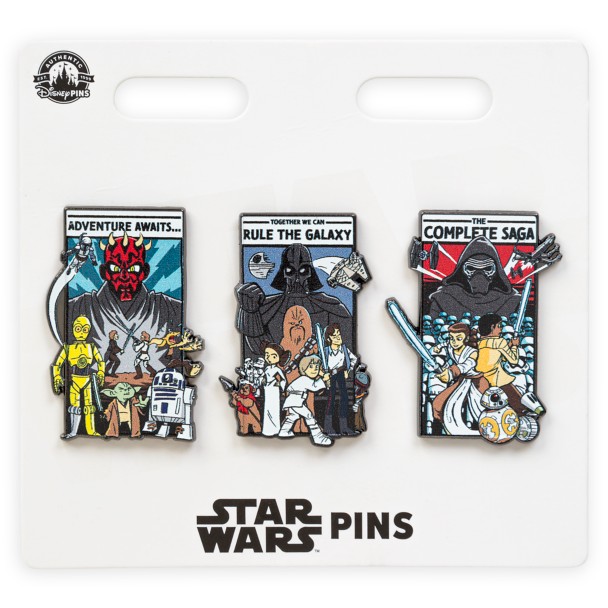 Star Wars Saga Pin Set