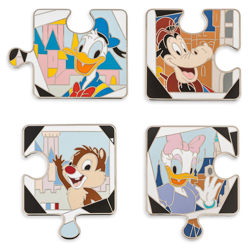 Mickey Mouse and Friends Puzzle Piece Mystery Pin Set – 1-Pc. – Limited Edition