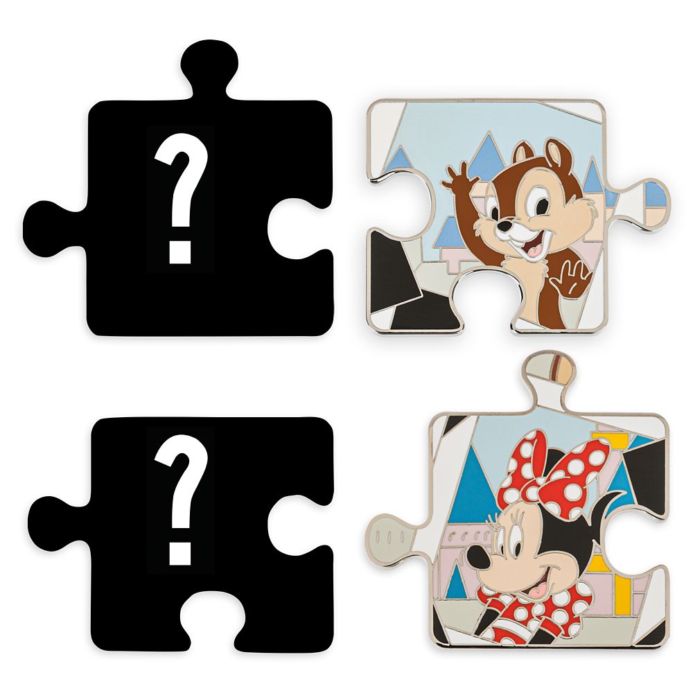 Mickey Mouse and Friends Puzzle Piece Mystery Pin Set – 1-Pc. – Limited Edition