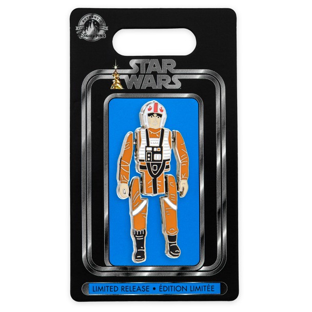 Luke Skywalker X-Wing Pilot Action Figure Pin – Star Wars – Limited Release