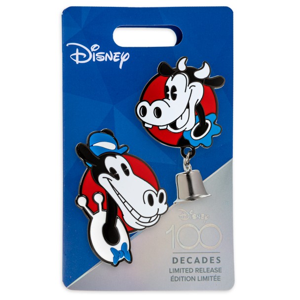 Clarabelle Cow and Horace Horsecollar Pin Set – Disney100 – Limited Release