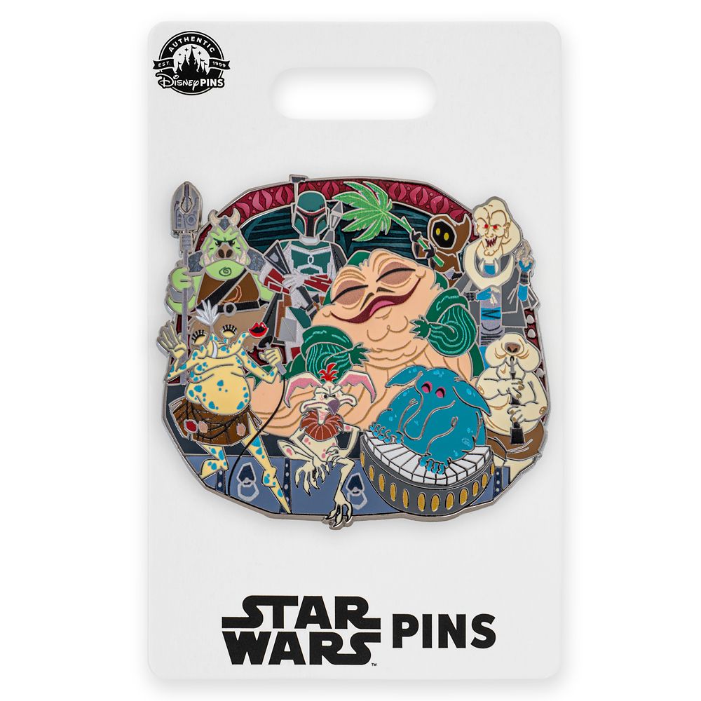 Jabba the Hut, Boba Fett and Cast Pin – Star Wars