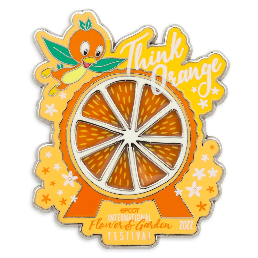Orange Bird Pin – EPCOT International Flower and Garden Festival 2022 – Limited Release now available