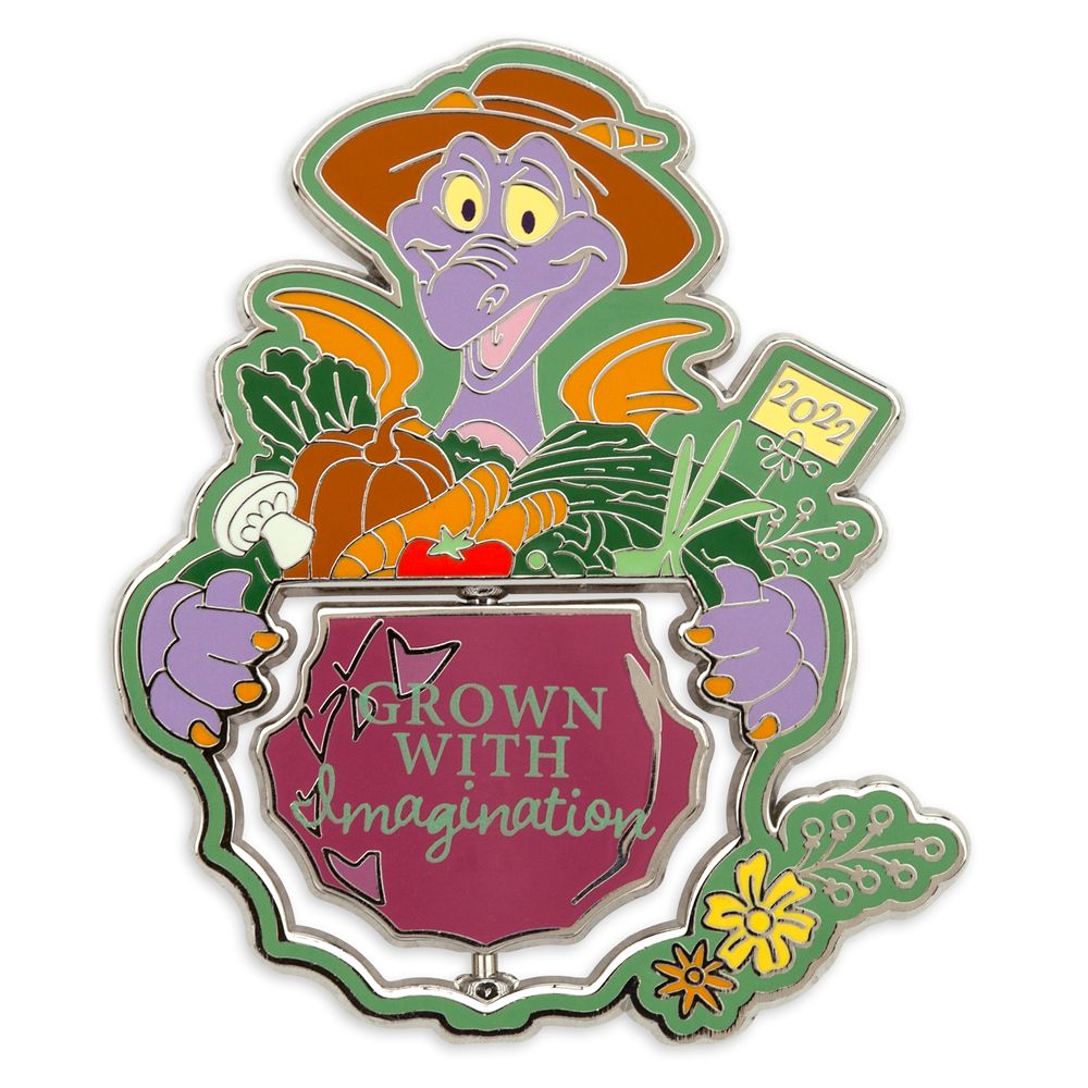 Figment Pin – EPCOT International Flower and Garden Festival 2022 – Limited Release here now