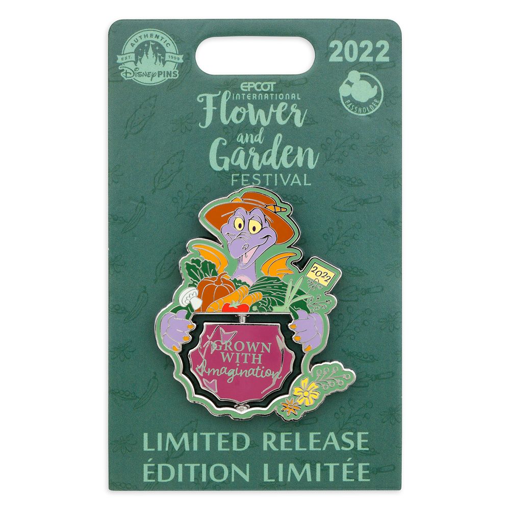 Figment Pin – EPCOT International Flower and Garden Festival 2022 – Limited Release