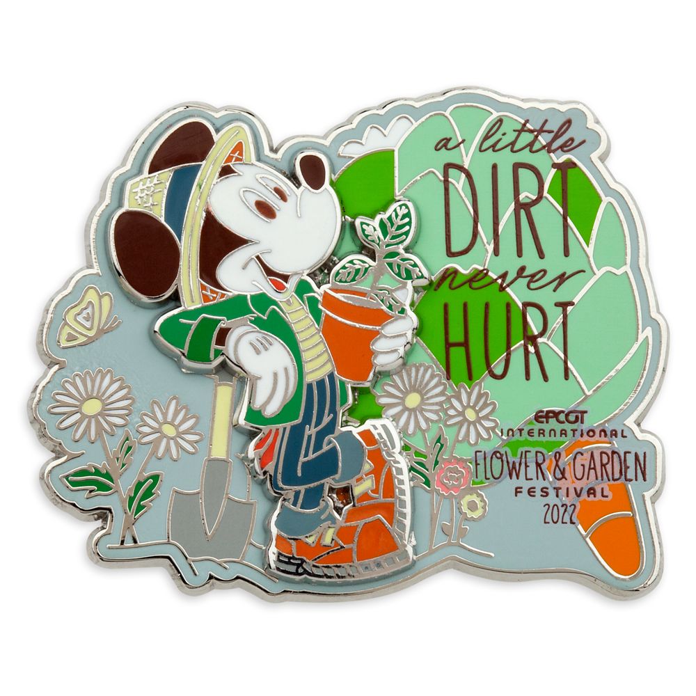Mickey Mouse Pin – EPCOT International Flower and Garden Festival 2022 – Limited Release now available