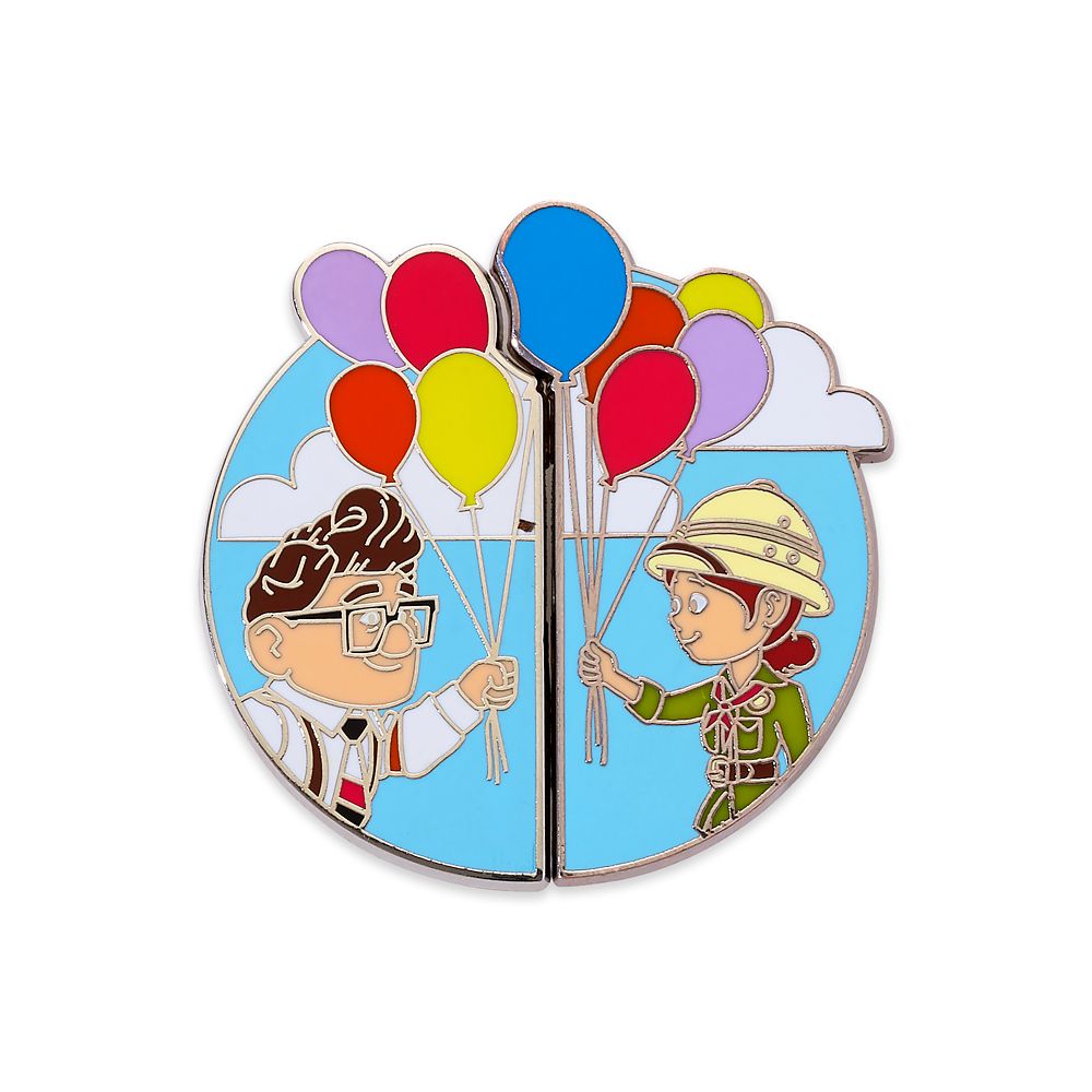 Carl Fredricksen and Ellie Couples Pin Set – Up