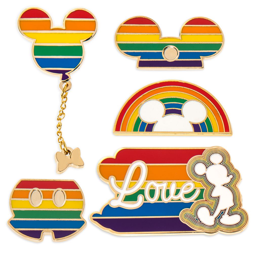 Rainbow Disney Collection Mickey Mouse Pin Set – 2020 – Limited Release