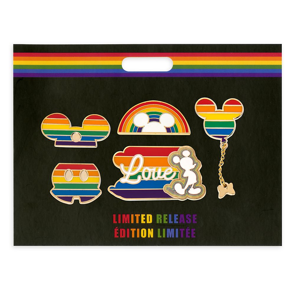 Rainbow Disney Collection Mickey Mouse Pin Set – 2020 – Limited Release