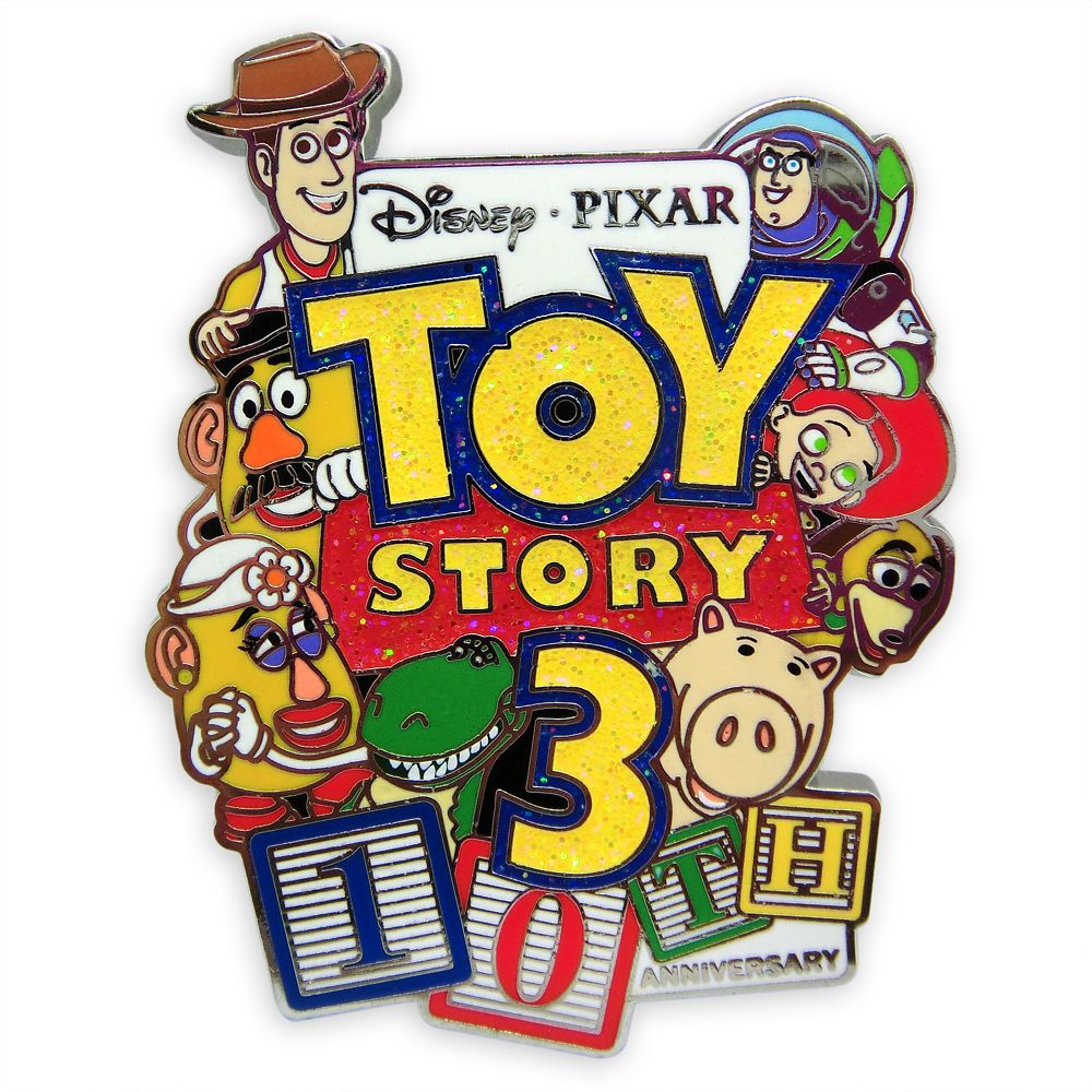 Toy Story 3 Pin – 10th Anniversary – Limited Release