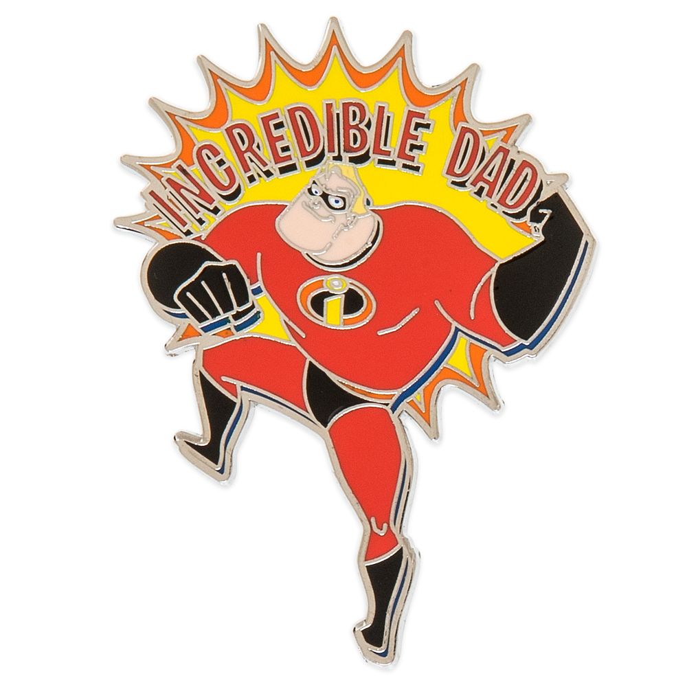 Mr. Incredible ''Incredible Dad'' Pin