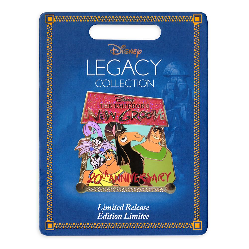 The Emperor's New Groove Pin – 20th Anniversary – Limited Release