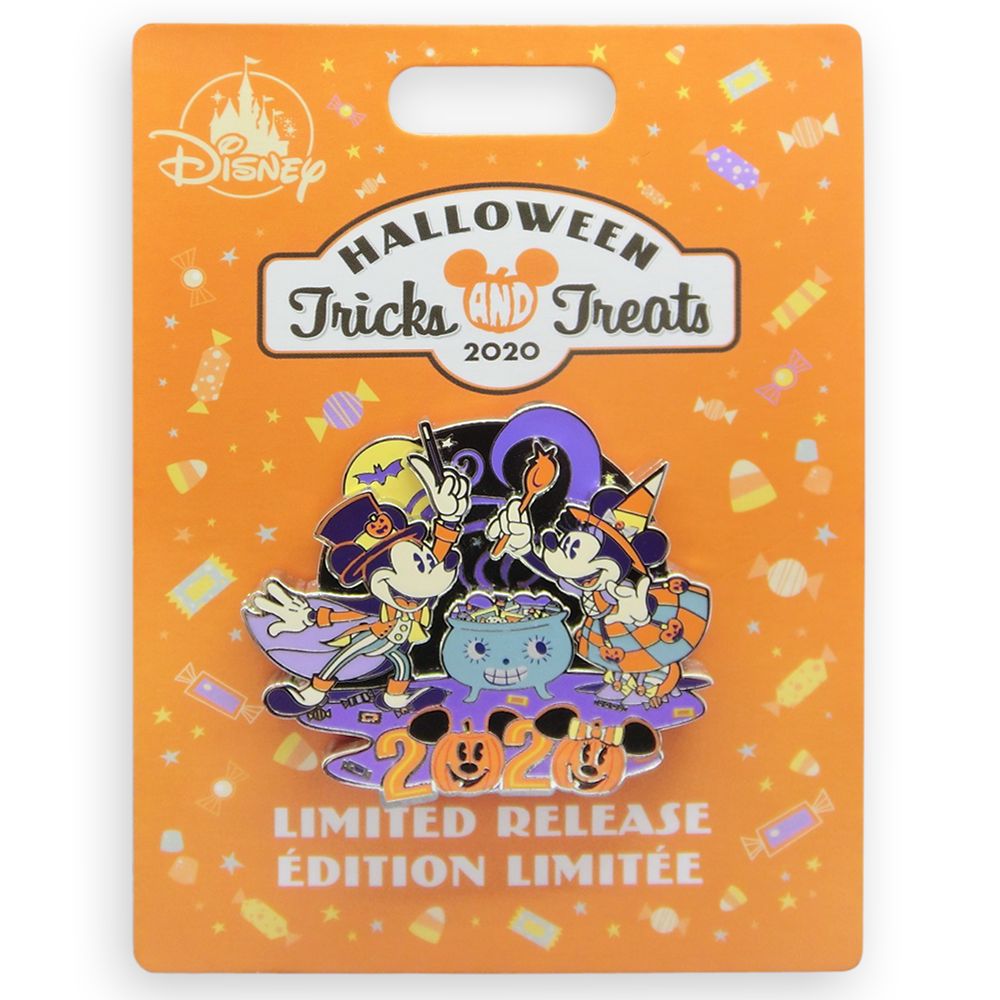 disney halloween party 2020 pins Mickey And Minnie Mouse Tricks And Treats Pin Halloween 2020 Limited Release Shopdisney disney halloween party 2020 pins