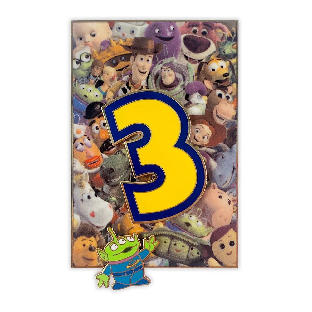 Toy Story 25th Anniversary Pin Set – Limited Edition