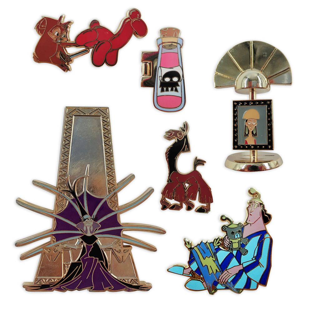 The Emperor's New Groove 20th Anniversary Pin Set – Limited Edition |  shopDisney