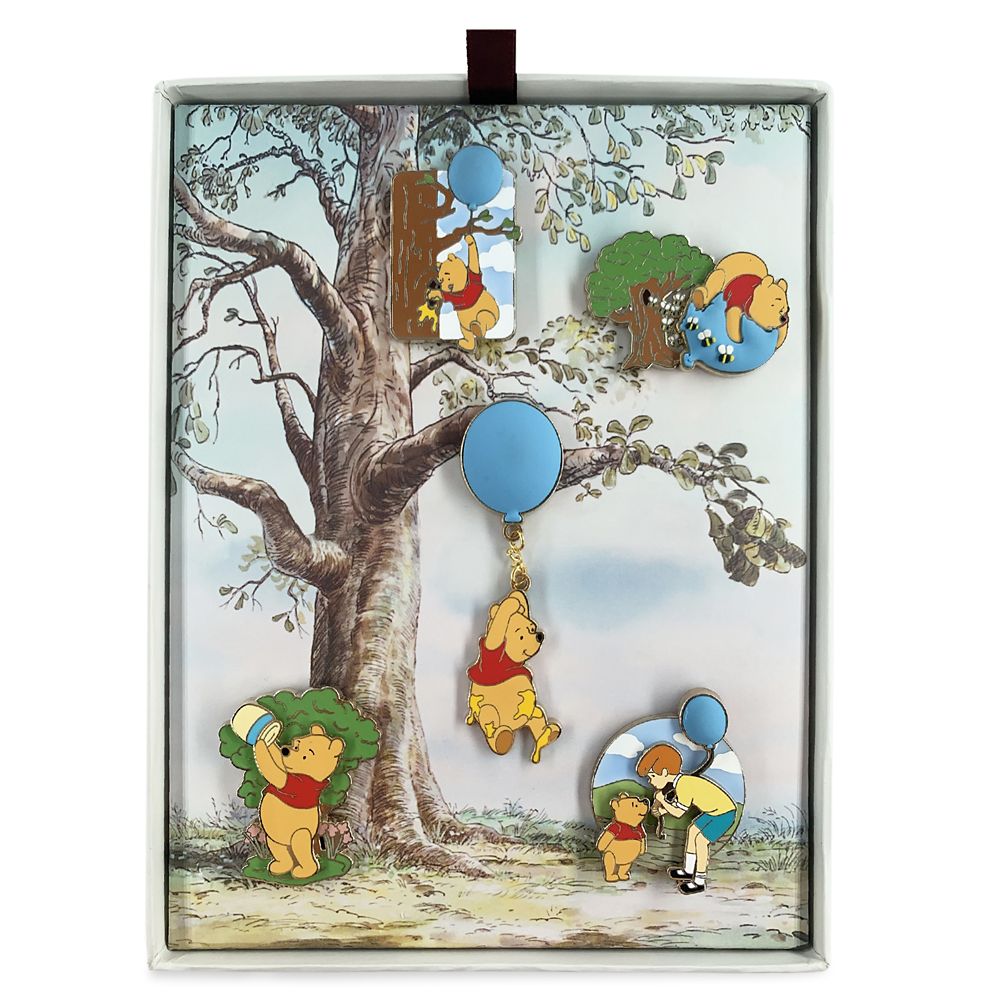 Winnie the Pooh Anniversary Pin Set – Limited Edition