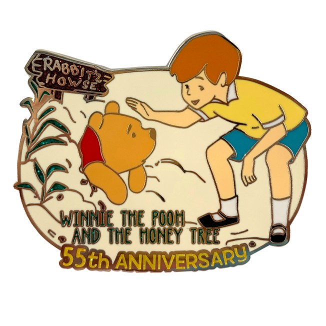 Winnie the Pooh Anniversary Pin Limited Release shopDisney