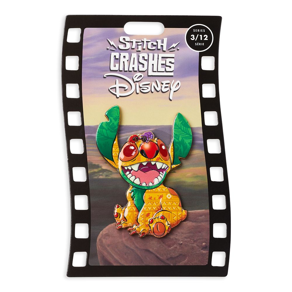 Stitch Crashes Disney Jumbo Pin – The Lion King – Limited Release – Pre-Order