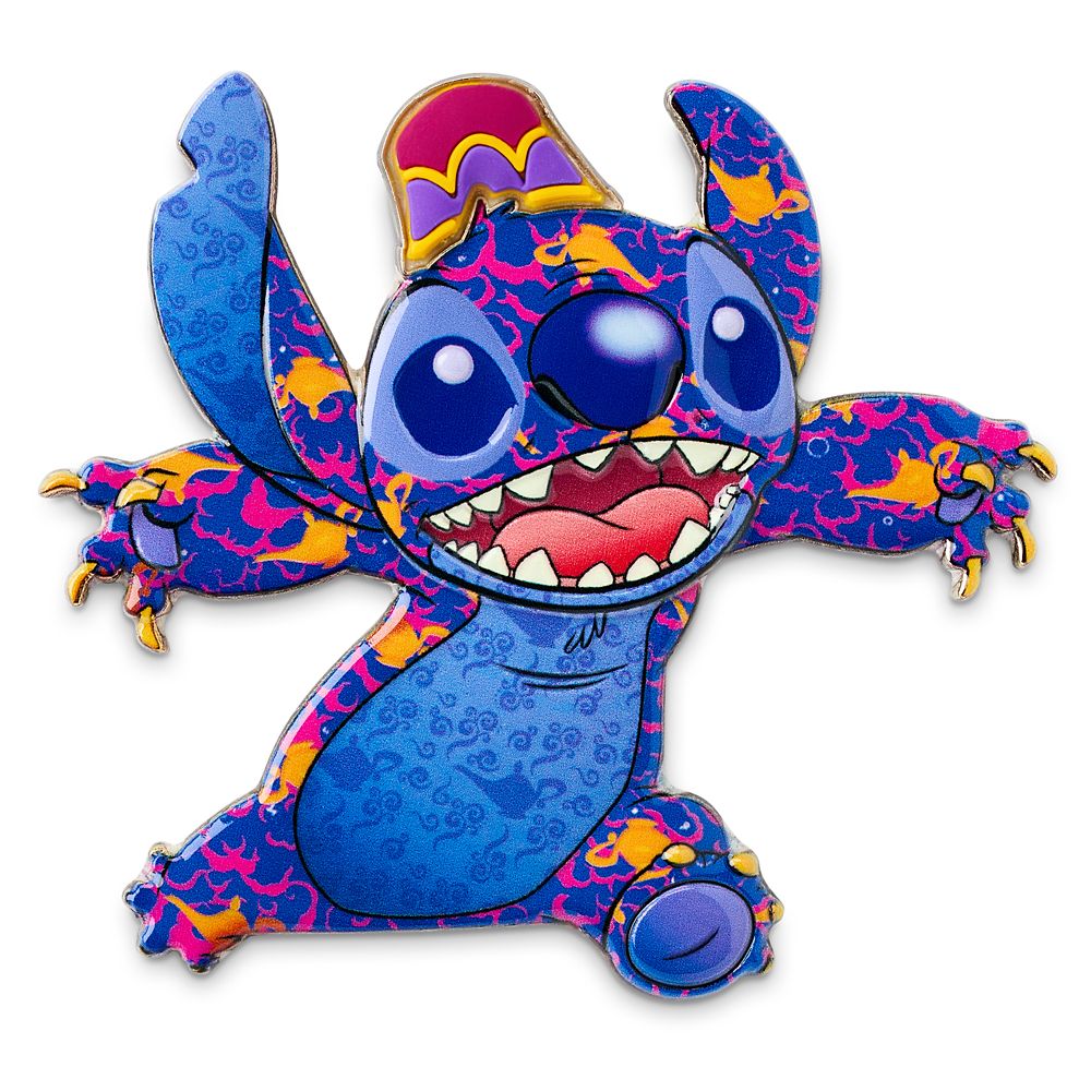 Stitch Crashes Disney Jumbo Pin – Aladdin – Limited Release