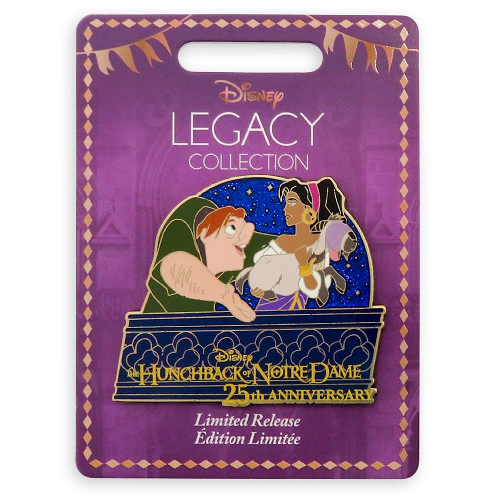 The Hunchback of Notre Dame 25th Anniversary Pin – Limited Release