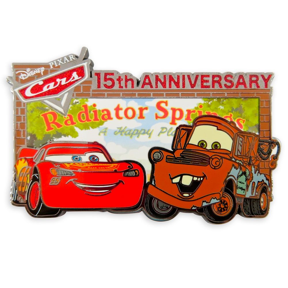 Cars 15th Anniversary Pin – Limited Release