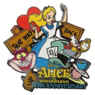 Alice in Wonderland 70th Anniversary Pin – Limited Release