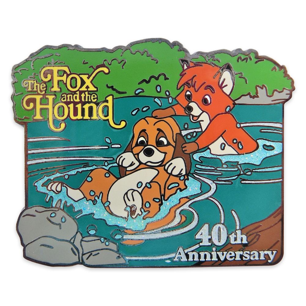 The Fox and the Hound 40th Anniversary Pin – Limited Release