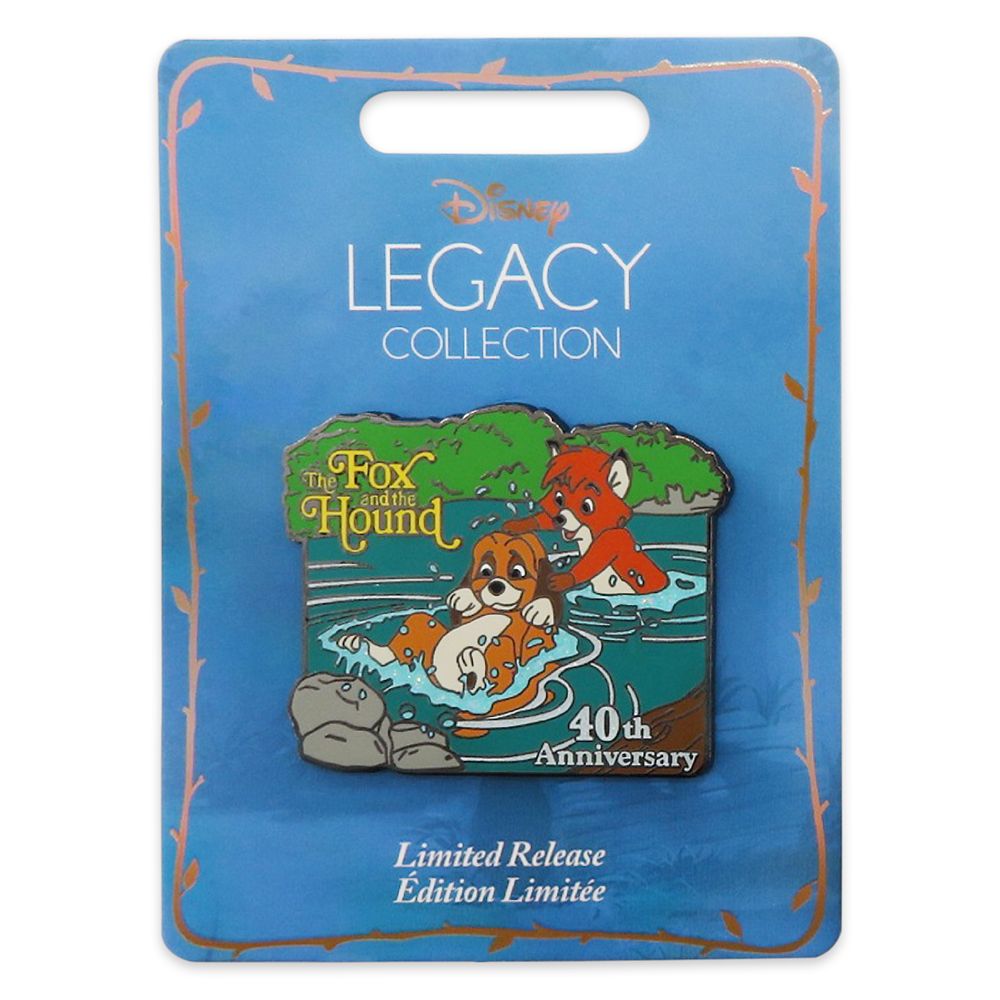The Fox and the Hound 40th Anniversary Pin – Limited Release