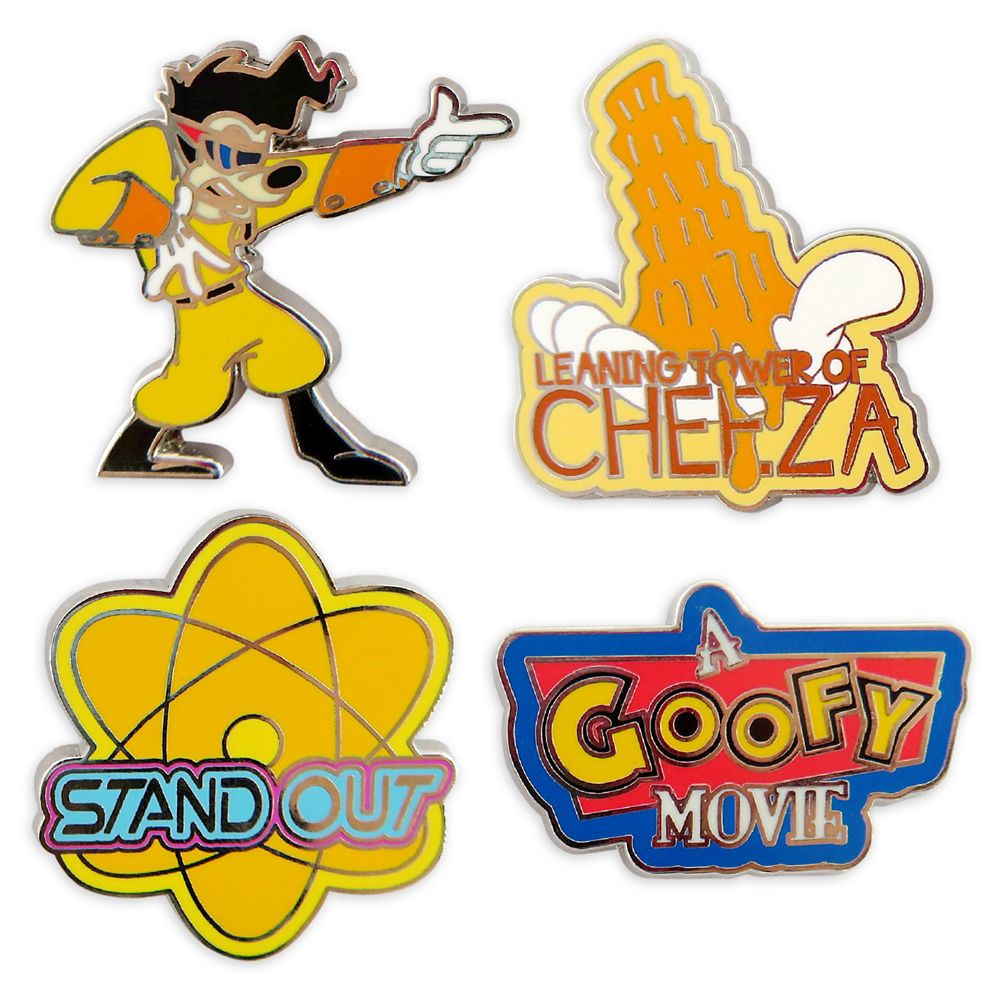 A Goofy Movie Flair Pin Set Official shopDisney