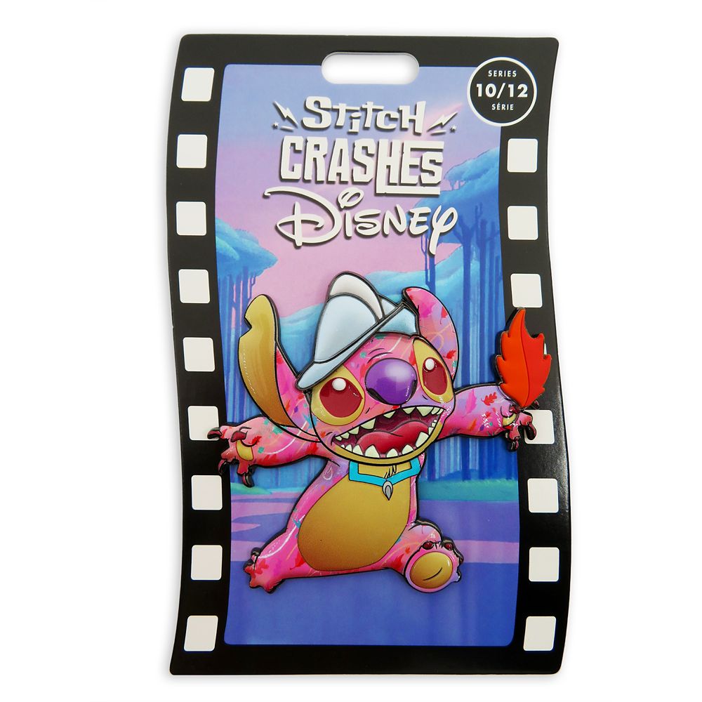 Stitch Crashes Disney Jumbo Pin – Pocahontas – Limited Release