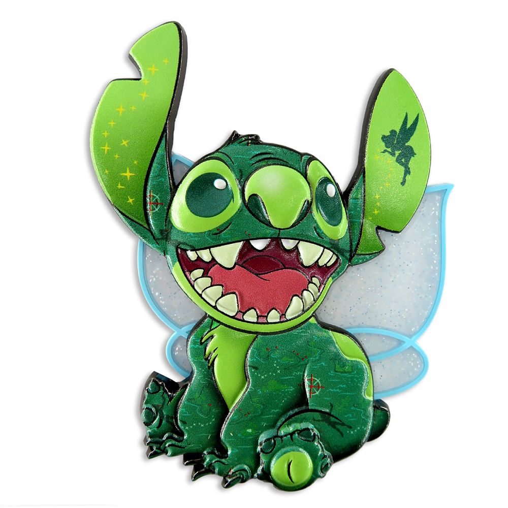 Stitch Crashes Disney Jumbo Pin – Peter Pan – Limited Release