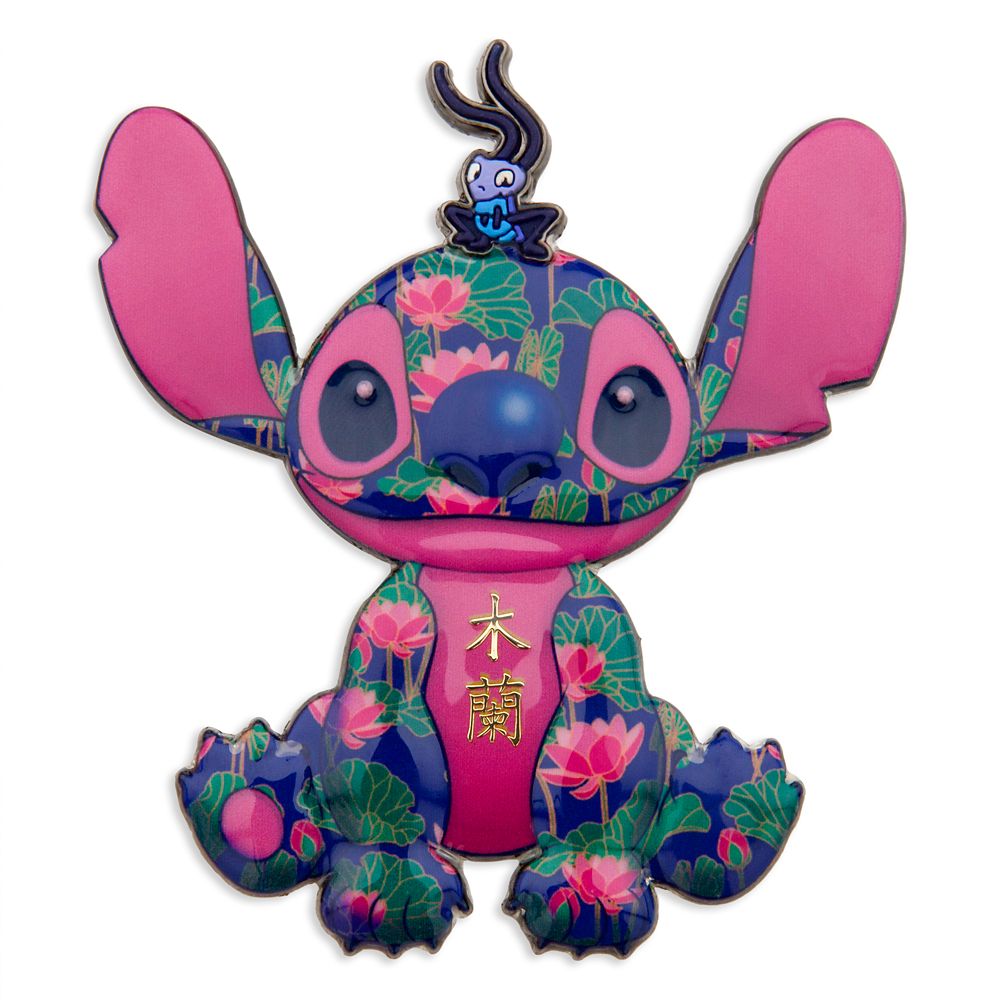 Stitch Crashes Disney Jumbo Pin – Mulan – Limited Release now out