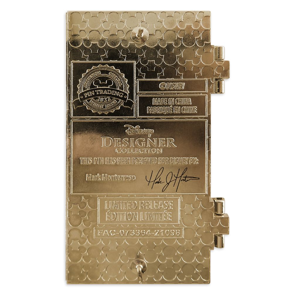 Jasmine Hinged Pin – Disney Designer Collection – Limited Release