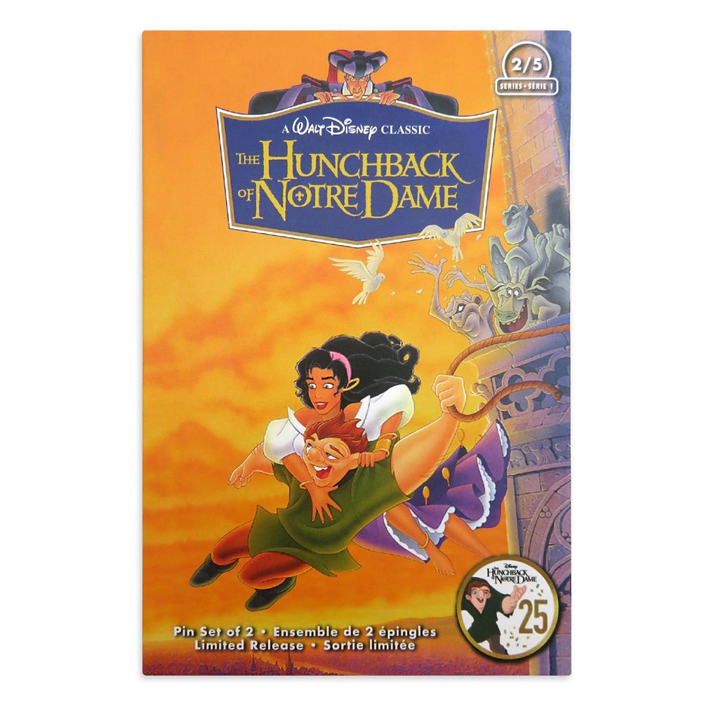 The Hunchback of Notre Dame VHS Pin Set – Limited Release