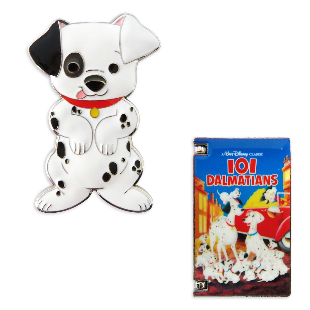 101 Dalmatians VHS Pin Set  Limited Release Official shopDisney