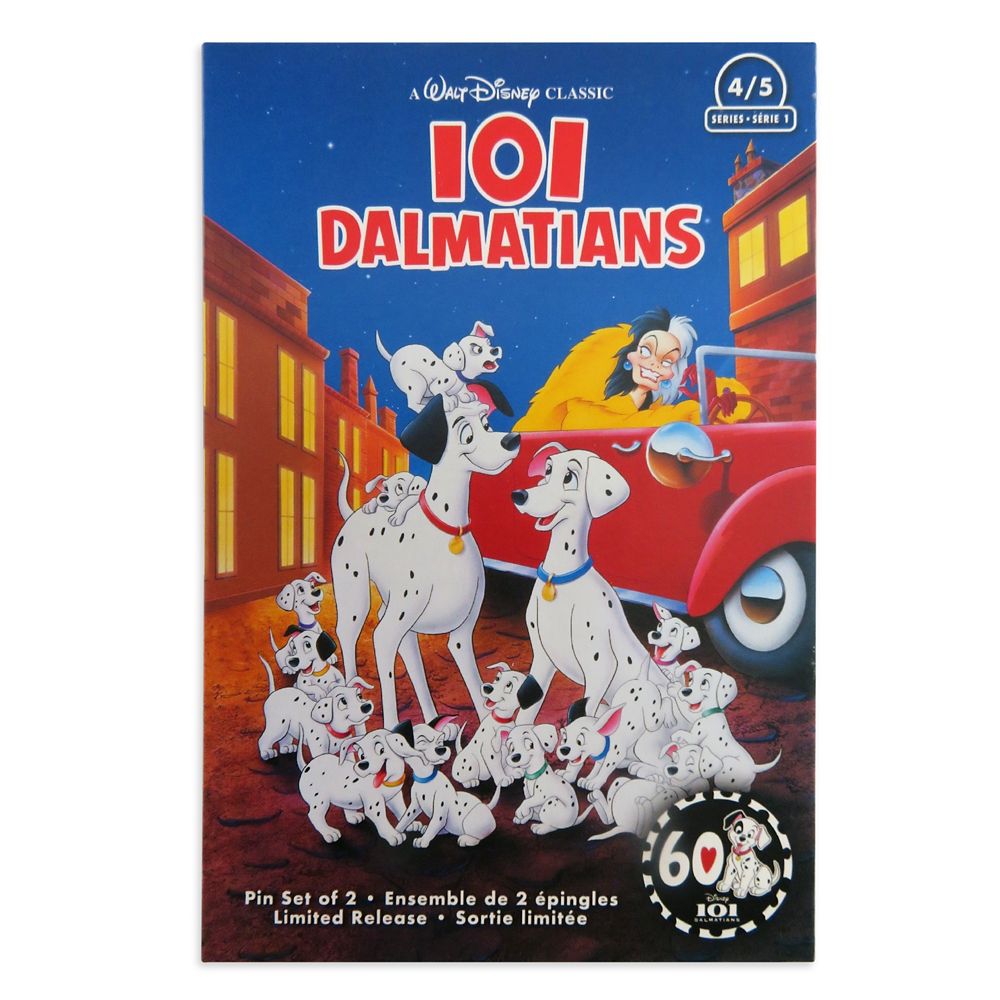 101 Dalmatians VHS Pin Set – Limited Release