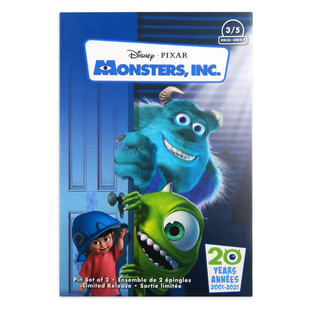 Monster, Inc. VHS Pin Set – Limited Release