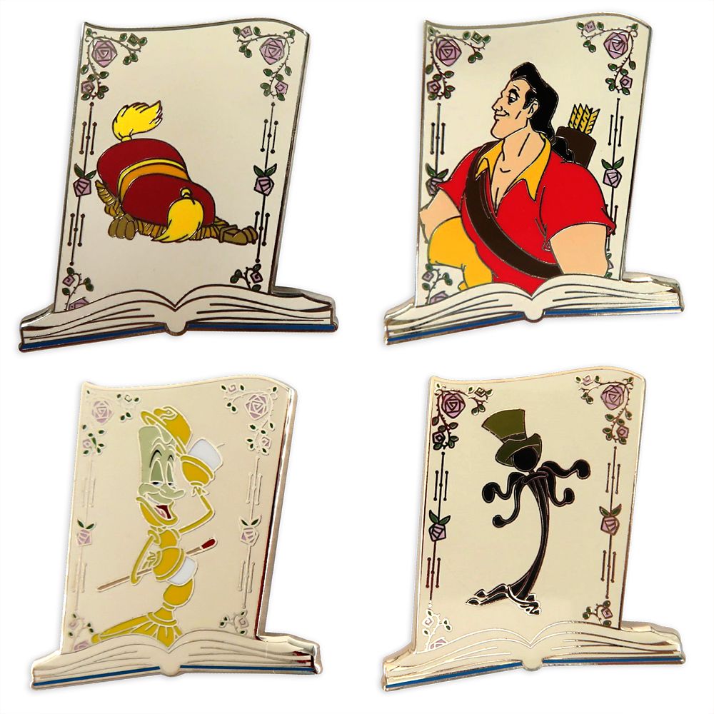 Beauty and the Beast 30th Anniversary Mystery Pin Set Blind Pack – Limited Release