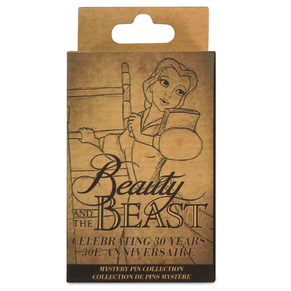 Beauty and the Beast 30th Anniversary Mystery Pin Set Blind Pack – Limited Release